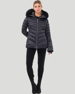 Après-Ski Jacket With Detachable Toscana Shearling Lamb Hood Trim