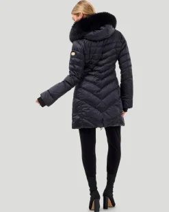 Après-Ski Jacket With Detachable Toscana Shearling Lamb Hood Trim