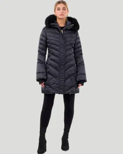 Après-Ski Jacket With Detachable Toscana Shearling Lamb Hood Trim