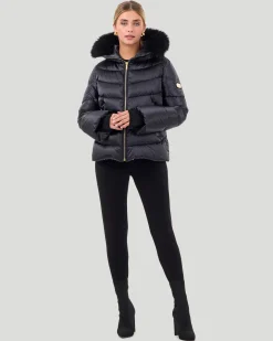 Après-Ski Jacket With Detachable Toscana Shearling Lamb Hood Trim