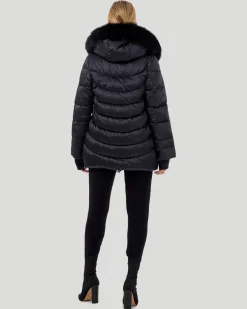 Après-Ski Jacket With Detachable Toscana Shearling Lamb Hood Trim