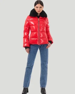 Après-Ski Jacket With Detachable Toscana Shearling Lamb Collar