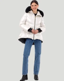 Après-Ski Jacket With Detachable Toscana Shearling Lamb Hood Trim