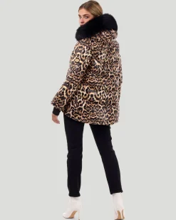 Après-Ski Jacket With Detachable Toscana Shearling Lamb Hood Trim