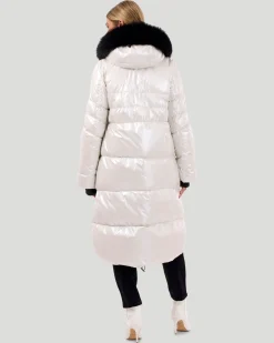 Après-Ski Jacket With Detachable Toscana Shearling Lamb Hood Trim