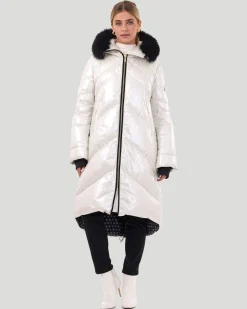 Après-Ski Jacket With Detachable Toscana Shearling Lamb Hood Trim