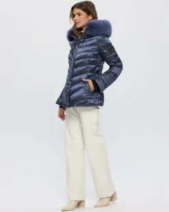 Après-Ski Jacket With Detachable Toscana Shearling Lamb Hood Trim