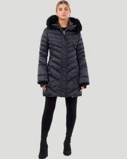 Après-Ski Jacket With Detachable Toscana Lamb Hood Trim