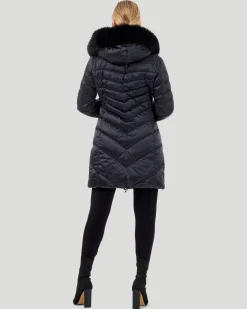 Après-Ski Jacket With Detachable Toscana Lamb Hood Trim