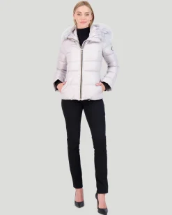 Après-Ski Jacket With Detachable Toscana Shearling Lamb Hood Trim