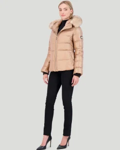 Après-Ski Jacket With Detachable Toscana Shearling Lamb Hood Trim
