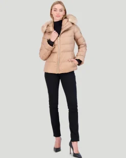Après-Ski Jacket With Detachable Toscana Shearling Lamb Hood Trim