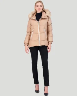 Après-Ski Jacket With Detachable Toscana Shearling Lamb Hood Trim