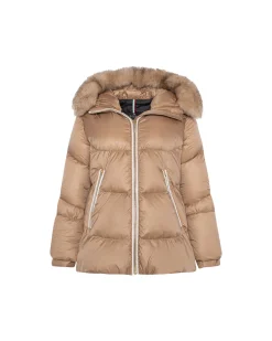 Après-Ski Jacket With Detachable Toscana Shearling Lamb Hood Trim