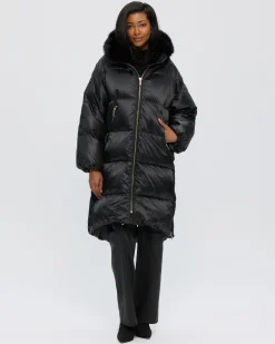 Après-Ski Jacket With Detachable Toscana Shearling Lamb Hood Trim