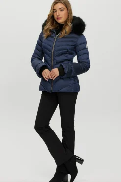 Après-Ski Jacket With Detachable Toscana Shearling Lamb Hood Trim