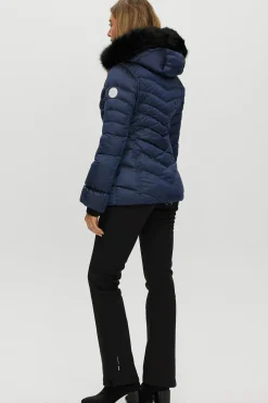 Après-Ski Jacket With Detachable Toscana Shearling Lamb Hood Trim