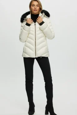 Après-Ski Jacket With Detachable Toscana Shearling Lamb Hood Trim