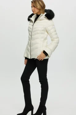 Après-Ski Jacket With Detachable Toscana Shearling Lamb Hood Trim