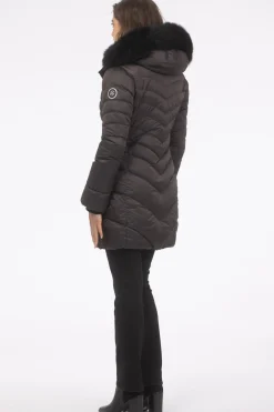 Après-Ski Jacket With Detachable Toscana Shearling Lamb Hood Trim