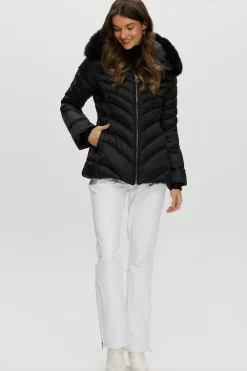 Après-Ski Jacket With Detachable Toscana Shearling Lamb Hood Trim