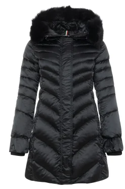 Après-Ski Jacket With Detachable Toscana Shearling Lamb Hood Trim