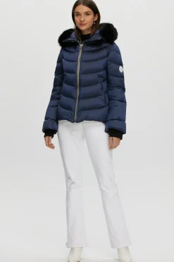 Après-Ski Jacket With Detachable Toscana Shearling Lamb Hood Trim