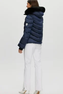 Après-Ski Jacket With Detachable Toscana Shearling Lamb Hood Trim