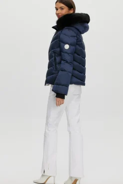 Après-Ski Jacket With Detachable Toscana Shearling Lamb Hood Trim