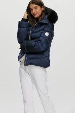 Après-Ski Jacket With Detachable Toscana Shearling Lamb Hood Trim
