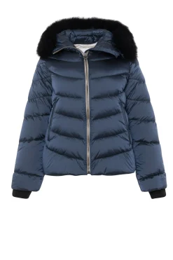 Après-Ski Jacket With Detachable Toscana Shearling Lamb Hood Trim