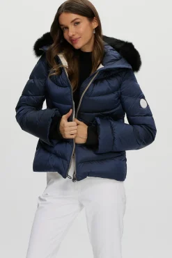 Après-Ski Jacket With Detachable Toscana Shearling Lamb Hood Trim