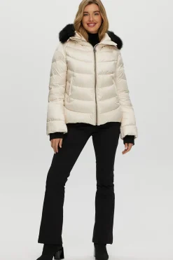 Après-Ski Jacket With Detachable Toscana Shearling Lamb Hood Trim