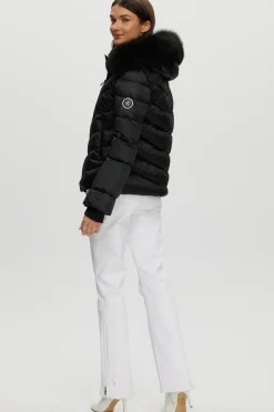 Après-Ski Jacket With Detachable Toscana Shearling Lamb Hood Trim