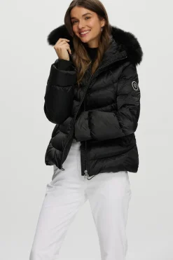Après-Ski Jacket With Detachable Toscana Shearling Lamb Hood Trim
