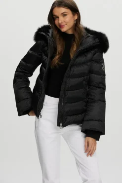 Après-Ski Jacket With Detachable Toscana Shearling Lamb Hood Trim