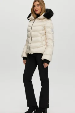 Après-Ski Jacket With Detachable Toscana Shearling Lamb Hood Trim