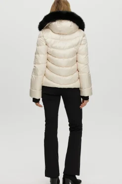 Après-Ski Jacket With Detachable Toscana Shearling Lamb Hood Trim