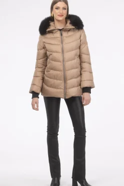 Après-Ski Jacket With Detachable Toscana Shearling Lamb Hood Trim
