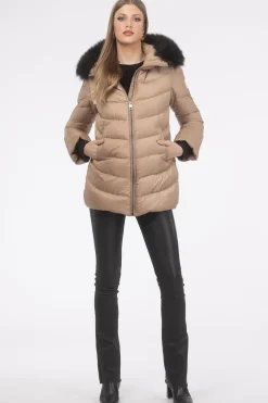 Après-Ski Jacket With Detachable Toscana Shearling Lamb Hood Trim
