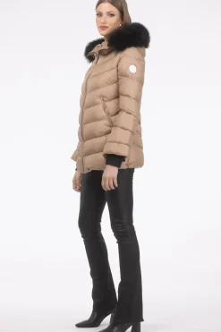 Après-Ski Jacket With Detachable Toscana Shearling Lamb Hood Trim