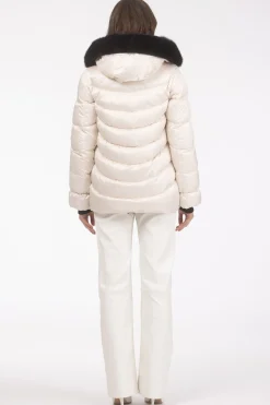 Après-Ski Jacket With Detachable Toscana Shearling Lamb Hood Trim