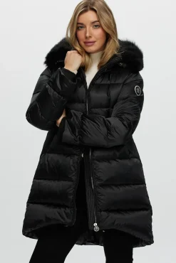 Après-Ski Jacket With Detachable Toscana Shearling Lamb Hood Trim
