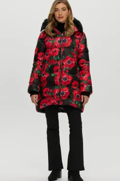 Après-Ski Jacket With Detachable Toscana Shearling Lamb Hood Trim