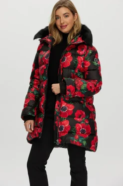 Après-Ski Jacket With Detachable Toscana Shearling Lamb Hood Trim