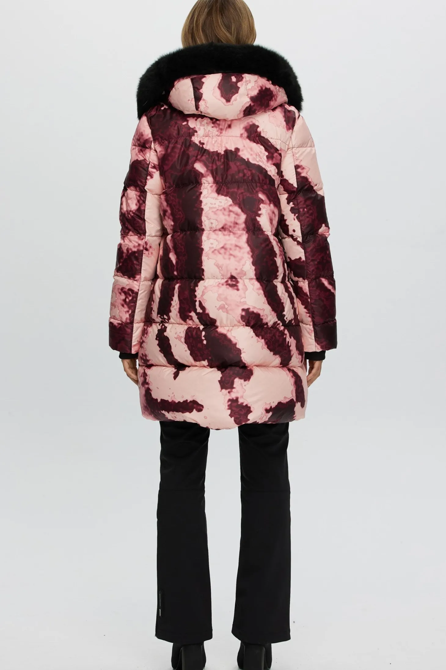 Après-Ski Jacket With Detachable Toscana Shearling Lamb Hood Trim