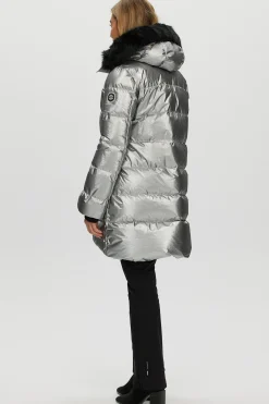 Après-Ski Jacket With Detachable Toscana Shearling Lamb Hood Trim