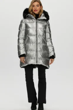Après-Ski Jacket With Detachable Toscana Shearling Lamb Hood Trim