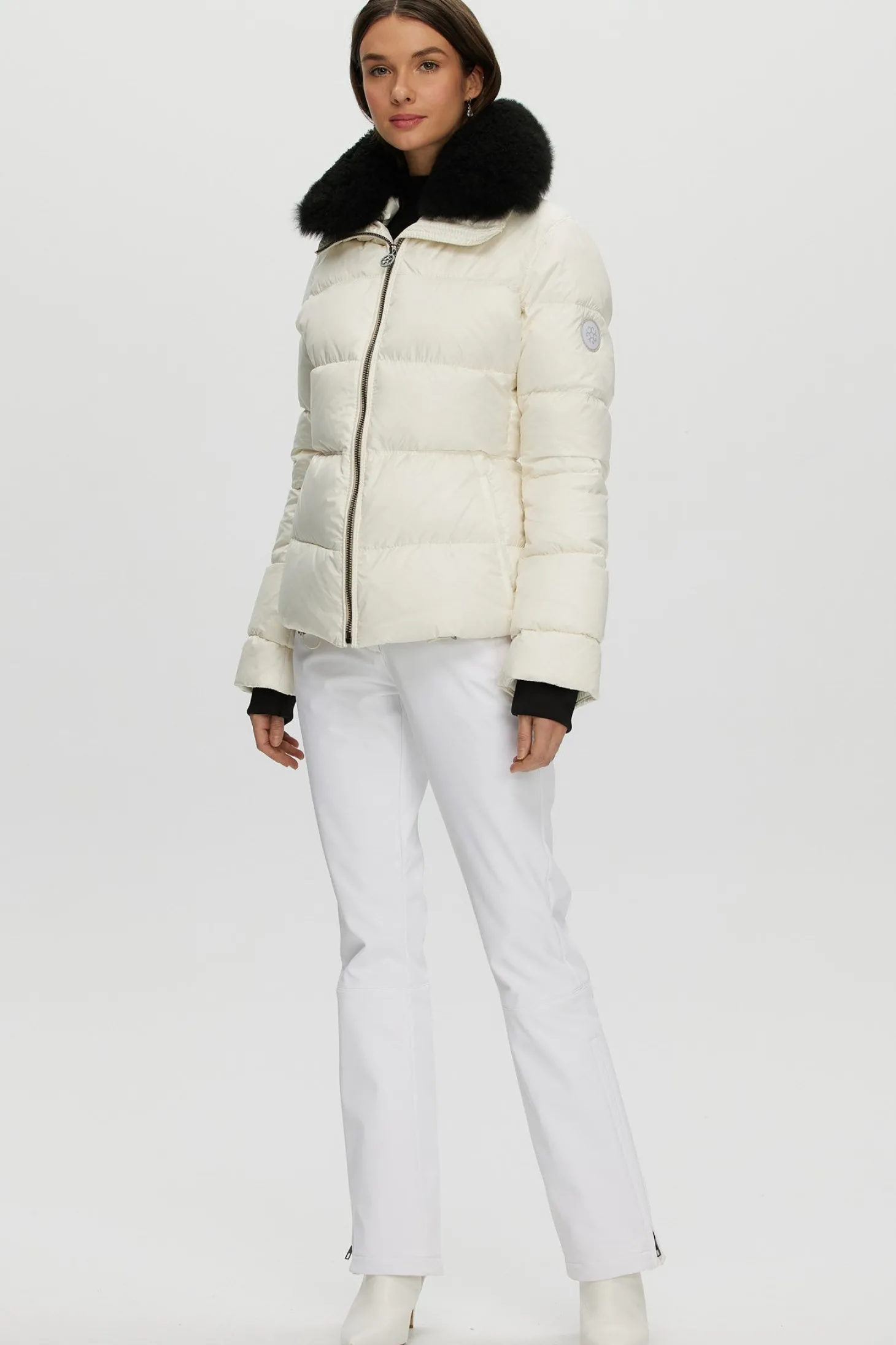 Après-Ski Jacket With Detachable Toscana Shearling Lamb Collar