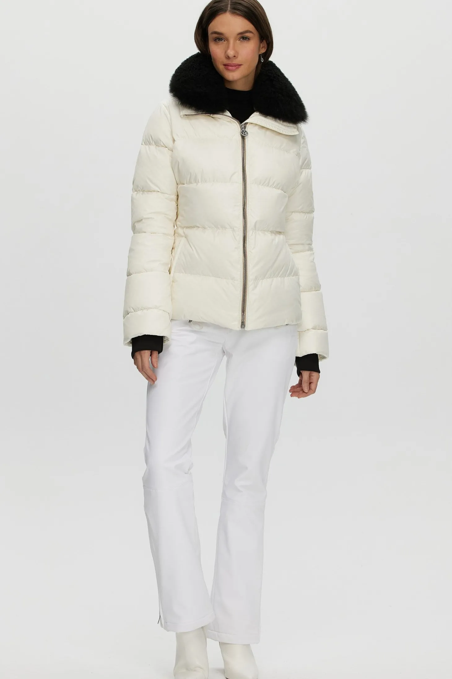 Après-Ski Jacket With Detachable Toscana Shearling Lamb Collar